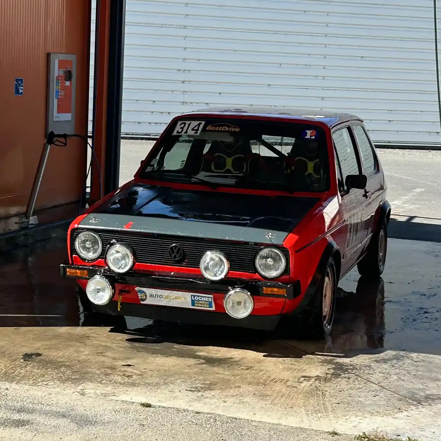 Lavage de la voiture